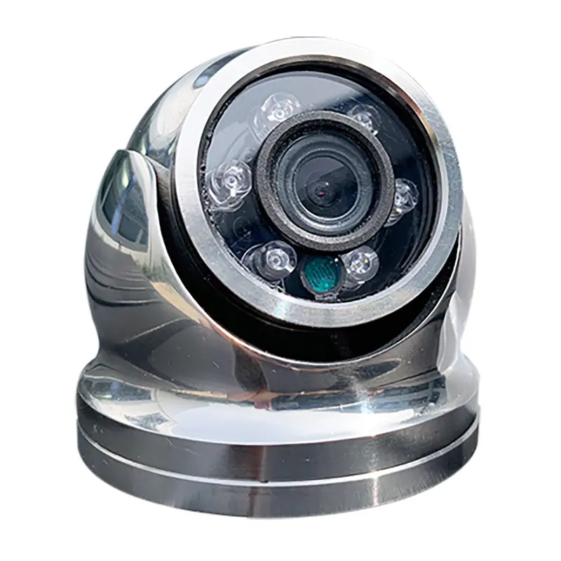 Iris Hi-Resolution Analog Mini Dome Camera - 316 Stainless Steel - Cvbs - Tvi [Iris-S060-18] 1