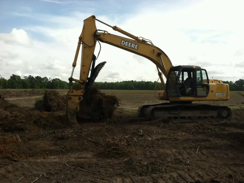 Is Attachment Tree Stumper & Rake | Machine Class 20-25 Tons | For Excavators 2