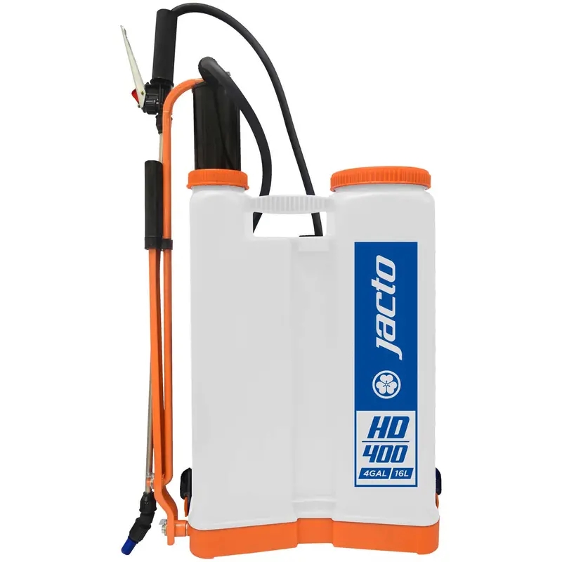 Jacto Model Hd400 Backpack Sprayer, 4-Gallon, White Tank 1