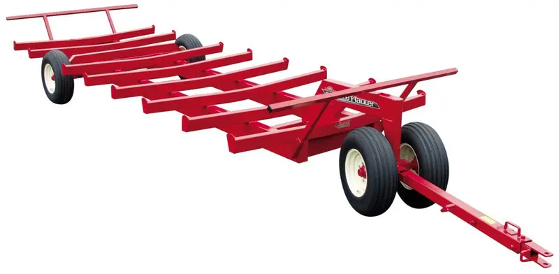 Jbm 20' & 24' Mighty Bale Hauler With Hitch Tongue For Tractors 1
