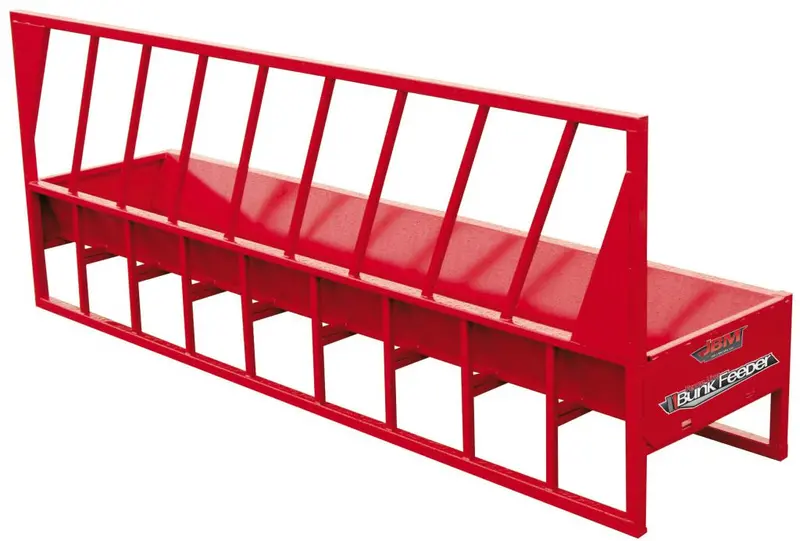 Jbm 34' & 48' Width Fence Line Bunk-Feeder For Tractor 1