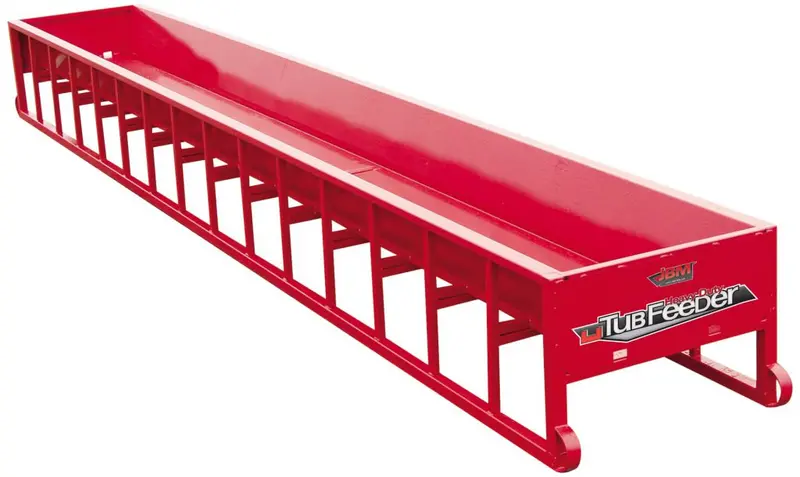 Jbm 34” & 48” Width Heavy Duty Multi-Purpose Tub Feeders For Tractor 1
