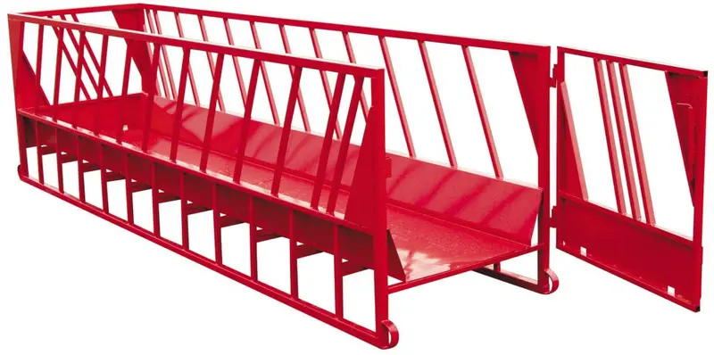 Jbm 4’, 5’ & 6’ Width Heavy Duty Multi-Purpose Bunk Feeder For Tractor 1