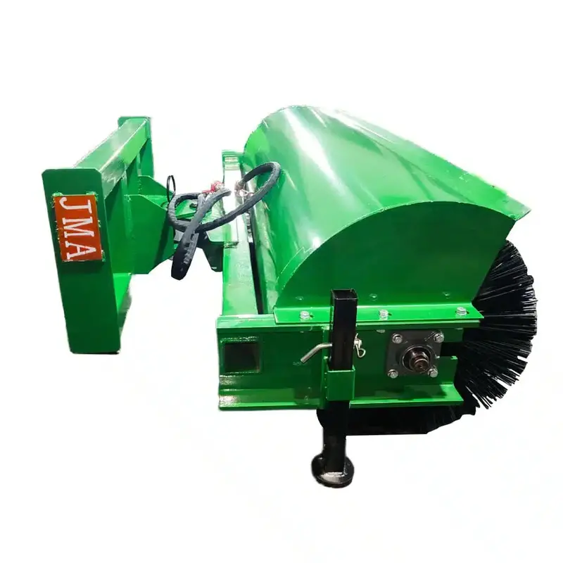 Jma Attachments Angle Broom | Broom Width 72" Inches | For Skid Steers 1