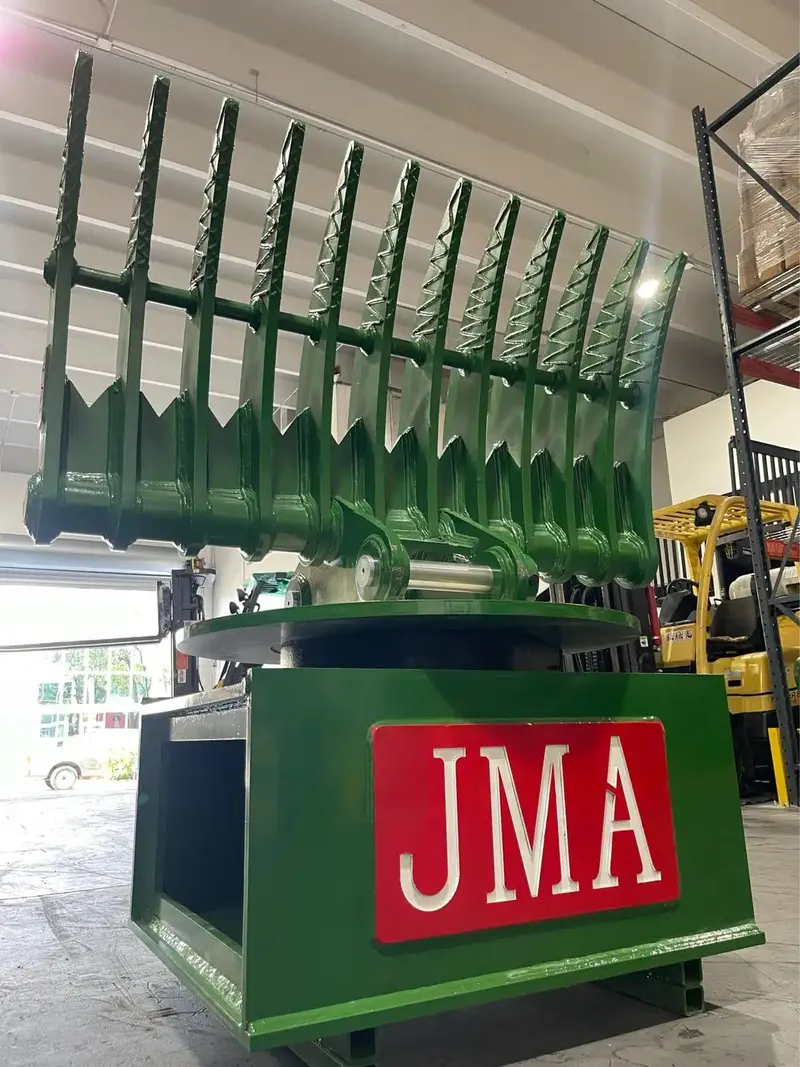 Jma Attachments Brush Rake | Rake Width 60" Inches | Pin Size 60Mm | For 8 – 13 Tons Excavators 1