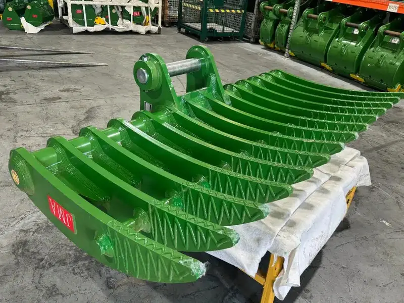 Jma Attachments Brush Rake | Rake Width 90″ Inches | For 23 – 36 Tons Excavators 1
