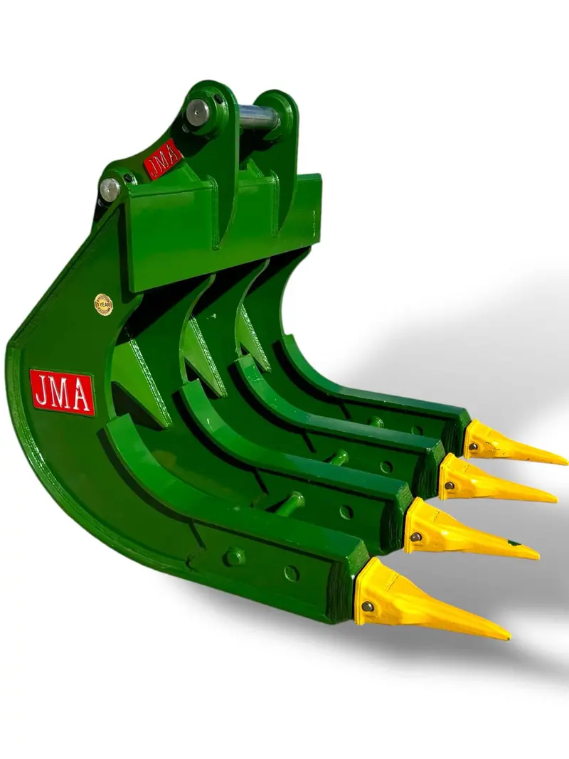 Jma Attachments Bucket Rake | Rake Width 40″ Inches | For 10 – 15 Tons Excavators 1