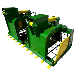 Jma Attachments Heavy Duty Grapple Skeleton Bucket With Teeth | Tine Spacing 4" Inches | Grapple Bucket Width 72" Inches | For Skid Steers 1