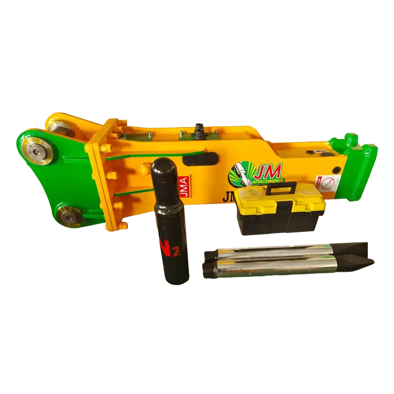 Jma Attachments Hydraulic Hammer | Model Jma-120 Ebh | Energy Class 2,100 Joules | For 11 – 15 Tons Excavators 1
