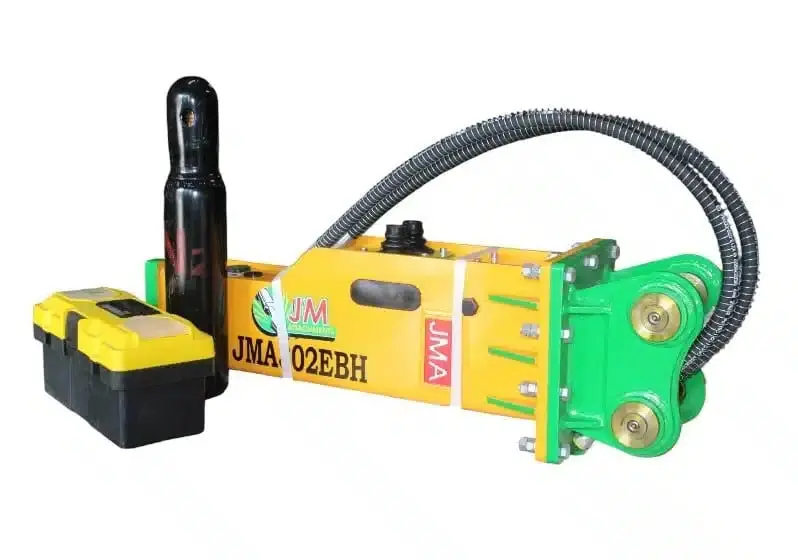 Jma Attachments Hydraulic Hammer | Model Jma-302 Ebh | Energy Class 350 Joules | For 2 – 3 Tons Mini Excavators 1