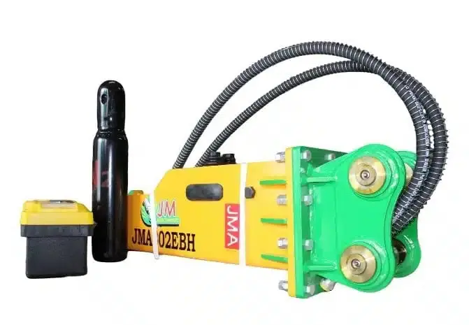 Jma Attachments Hydraulic Hammer | Model Jma-302 Ebh | Energy Class 350 Joules | For 2 – 3 Tons Mini Excavators 2