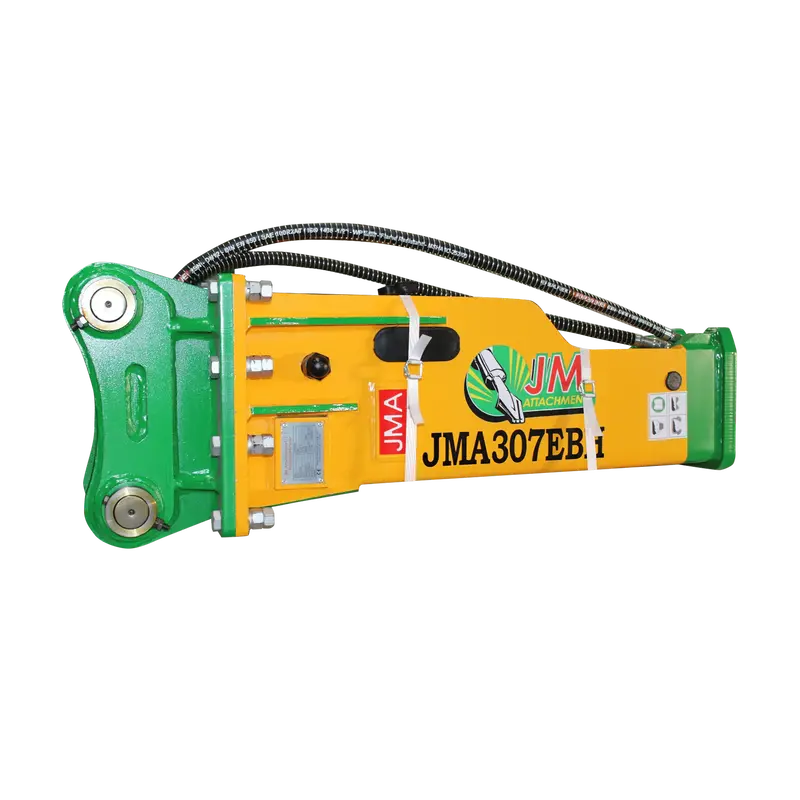 Jma Attachments Hydraulic Hammer | Model Jma-307 Ebh | Energy Class 1,000 Joules | For 7 – 10 Tons Mini Excavators & Backhoe Loaders 1