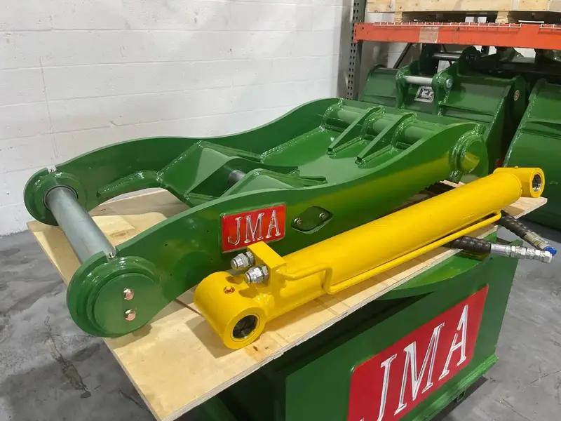 Jma Attachments Main Pin Hydraulic Thumb | Pin Size 22.5" Inches | For 15 – 19 Tons Excavators 1