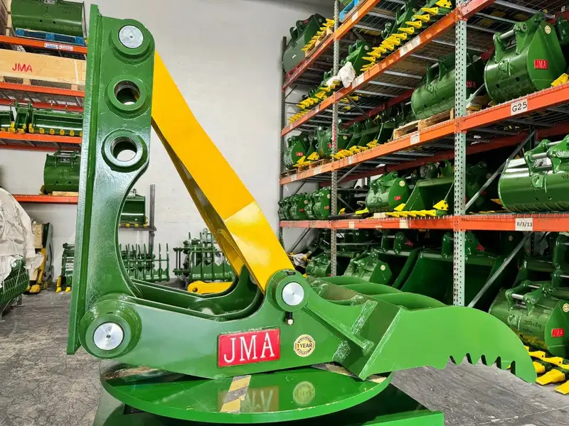 Jma Attachments Mechanical Thumb | Overall Width 26" Inches | Overall Length 45" Inches | For 9 - 16 Tons Excavators 1
