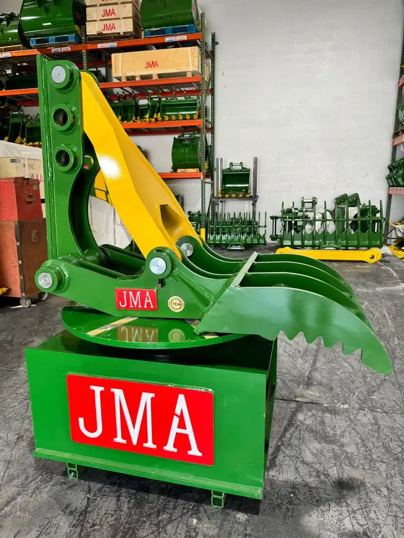 Jma Attachments Mechanical Thumb | Overall Width 30" Inches | Overall Length 54" Inches | For 16 – 25 Tons Excavators 1