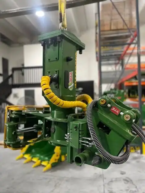 Jma Attachments Post Driver Hammer | Model Jma-45 Gnd | Energy Class 350 Joules | For 1 – 4.5 Tons Mini Excavators & Skid Steers 2