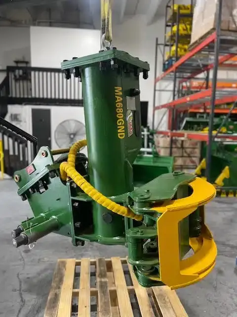 Jma Attachments Post Driver Hammer | Model Jma-68 Gnd | Energy Class 800 Joules | For 5 – 10 Tons Mini Excavators & Skid Steers 1