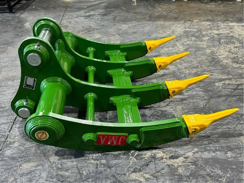 Jma Attachments Root Rake | Rake Width 48" Inches | Pin Size 80Mm | For 16 – 25 Tons Excavators 1
