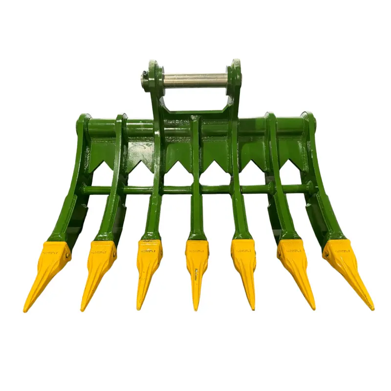 Jma Attachments Root Rake | Rake Width 64" Inches | For 23 – 36 Tons Excavators 1