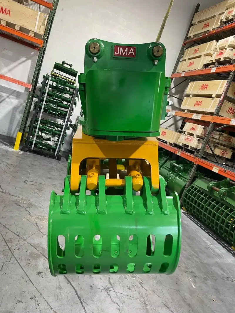 Jma Attachments Rotating Hydraulic Grapple | Width 58.94" Inches | For 7 – 10 Tons Excavators 2