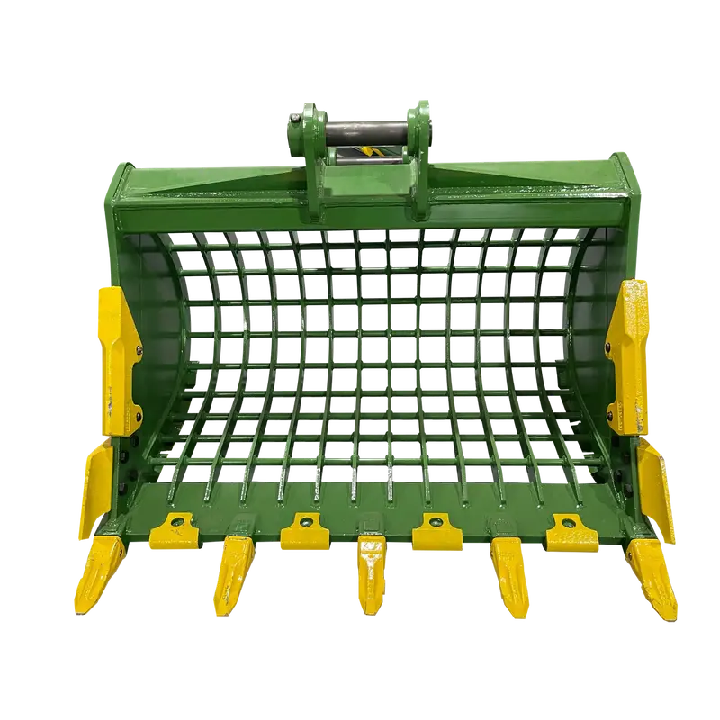 Jma Attachments Severe Duty Skeleton Bucket With Teeth | Bucket Width 48" & 60" Inches | Pin Size 65Mm | For 11 – 15 Tons Excavators 1