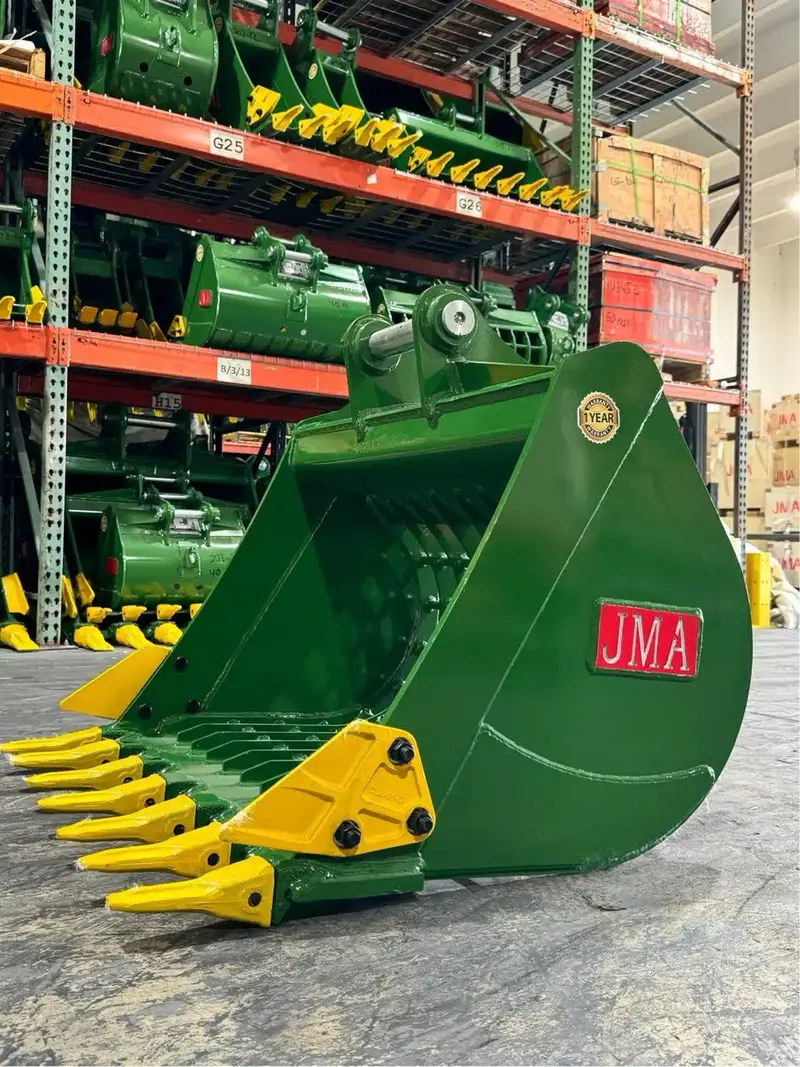 Jma Attachments Skeleton Bucket With Teeth | Bucket Width 36", 48", 60" & 72" Inches | Pin Size 50Mm | For 7 – 10 Tons Excavators 1