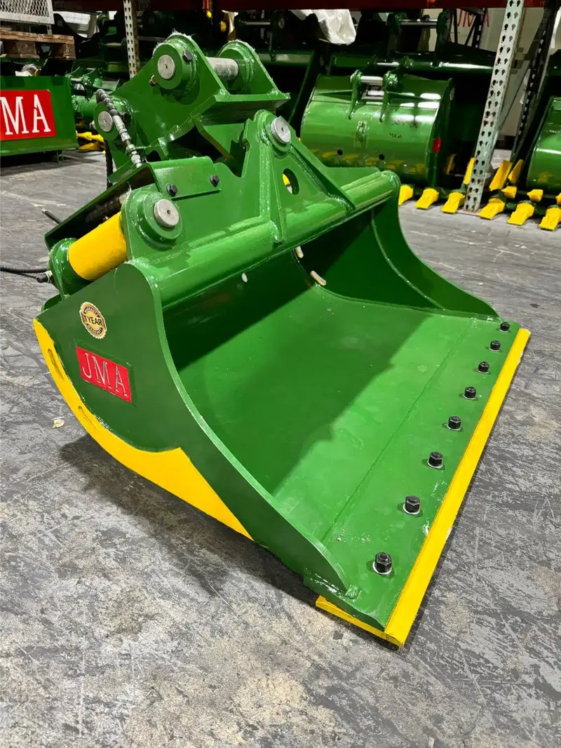 Jma Attachments Tilt Bucket | Model Ec5s | Bucket Width 48" Inches | Pin Size 45Mm | For 4.5 – 6.5 Tons Mini Excavators 1