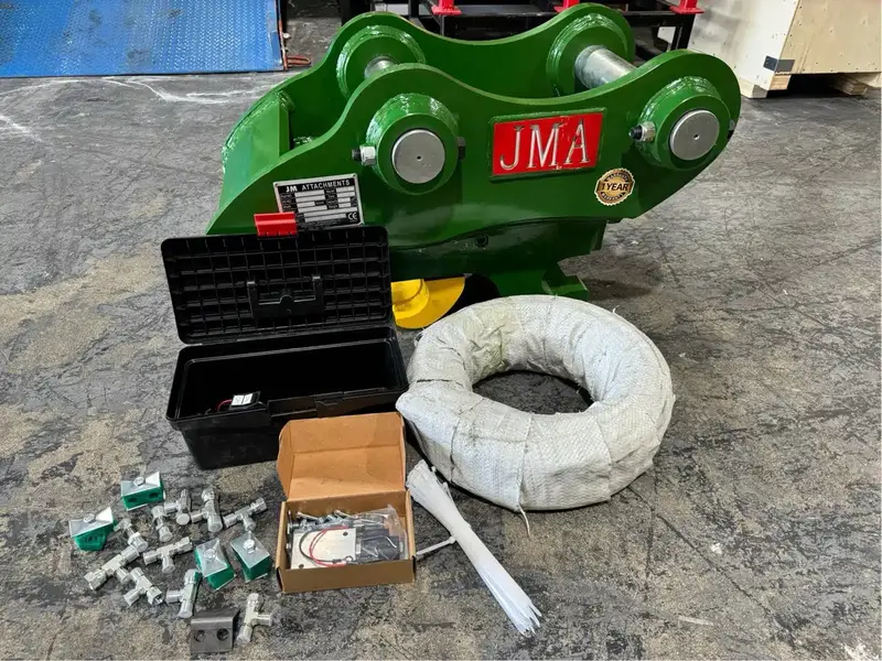 Jma Attachments Variable Dual Lock Hydraulic Quick Coupler | Pin Size 100Mm | For 33 – 55 Tons Excavators 1