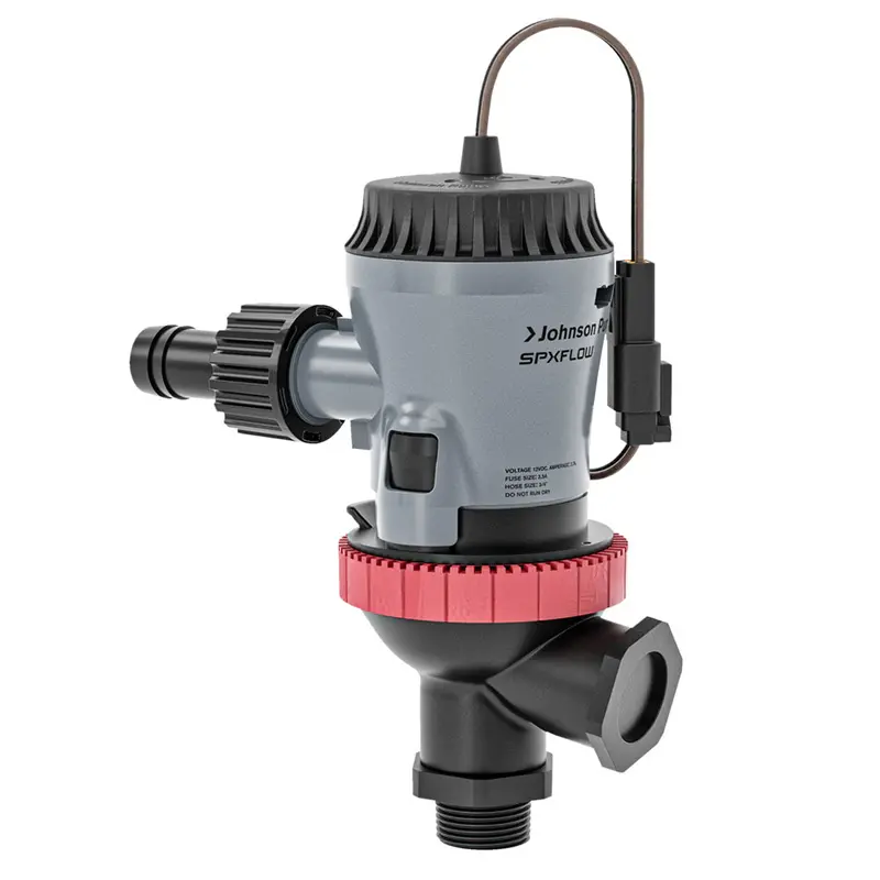 Johnson Pump Aqua O2 Twin Port 800 Gph Aerator Pump - Flex Mount - 12V [10-13650-01] 1