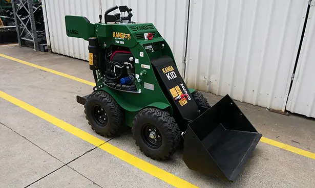 Kanga 2-Series Pw220 Wheeled Mini Compact Skid Steer Loader | Overall Width 29.7" | Honda Gxv630 Engine 2