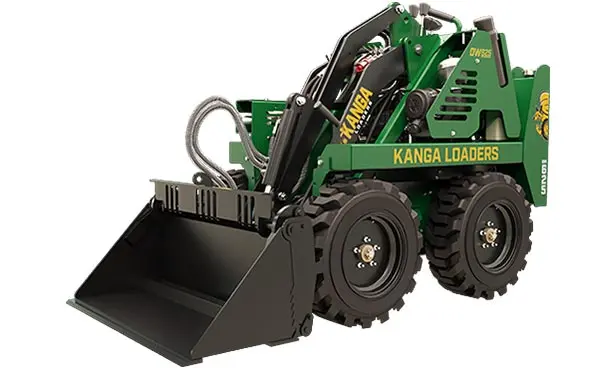 Kanga 6-Series Dw625 Diesel Powered Compact Loader | Overall Width 40.6" | Kubota D902 Diesel Engine 1