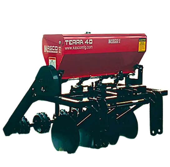 Kasco Terra 40 Food Plot Planter | Width 48" | Row Spacing 10" | 20–30 Hp | For Tractors 1