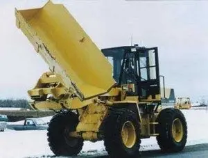 Kenco Side Dump Bucket | 1 Yrd - 1.5 - 2 - 2.5 - 3 - 3.5 Yrd | For Wheel Loader 1