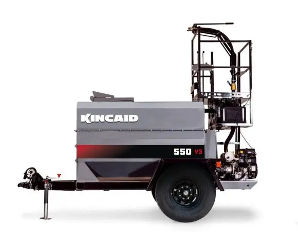 Kincaid Hydroseeder | Model 550 V3 | Tank Capacity 550 Gallon | Engine Horsepower 20 Hp | Discharge Distance 90' Ft 1