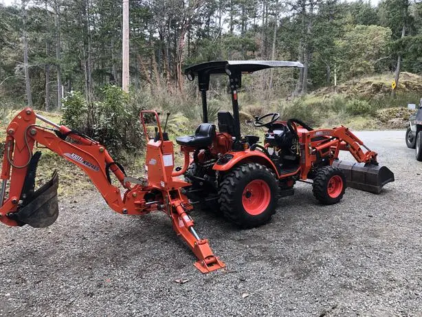 Kioti Backhoe | Model Kb2465 | Dig Depth 76.3" |  Bucket Force 2,817 Lb | For Cx2510 Series Tractors 1