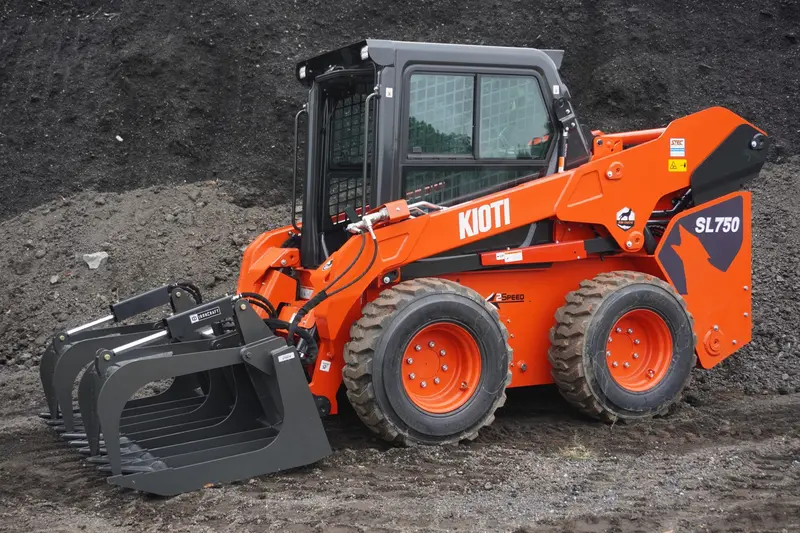 Kioti Skid Steer Loader | Model Sl750-Lq Cab | Width 74.4" | Length 144.7" | Height With Cab 81.2" | Hydraulic Flow 21.9 Gpm | For Heavy-Duty Tasks 1
