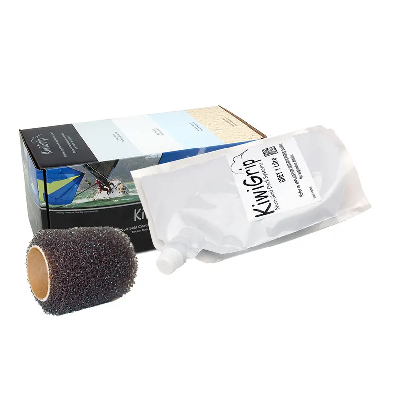 Kiwigrip 1 Liter Pouch - Grey W/4" Roller [Kg-1Gp-R] 1