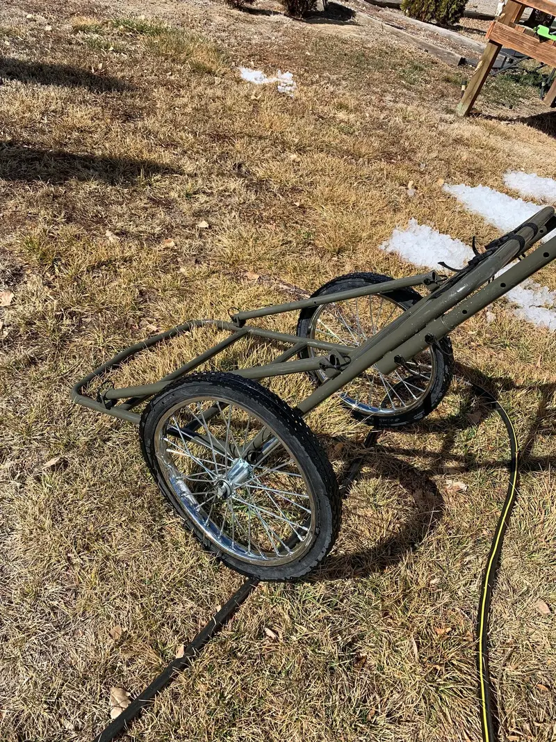 Kshot Extra-Large Game Cart | Model Game-Cart-Hd | 63" L X 23.5" W | 750 Lbs Capacity | For Hunting, Hauling Gear & Heavy Outdoor Loads 2