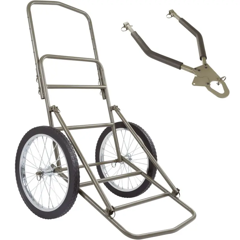 Kshot Extra-Large Game Cart W/ Tow Bar | Model Game-Cart-Hd-Tow | Size 63" | 20 To 50 Hp | For Atv, Utv & Hunting Transport 1