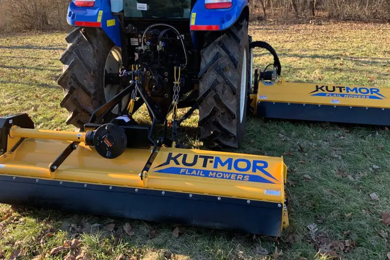 Kutmor Rear Flail Mower | Model Km-100R | Cutting Width 104" | 50 To 100 Hp | For Tractors 1