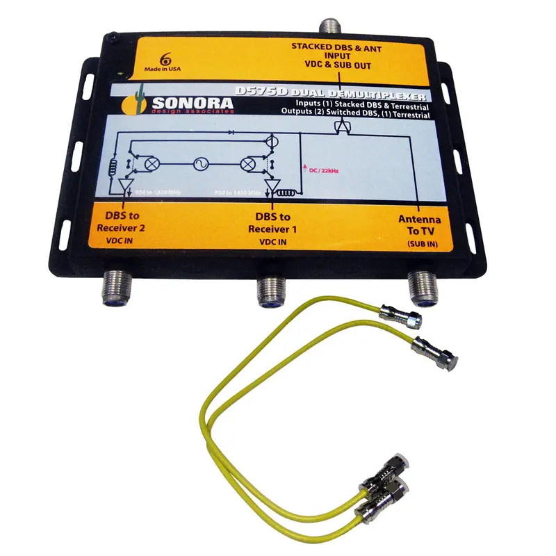 Kvh Dual Output Signal Destacker [19-0410] 1