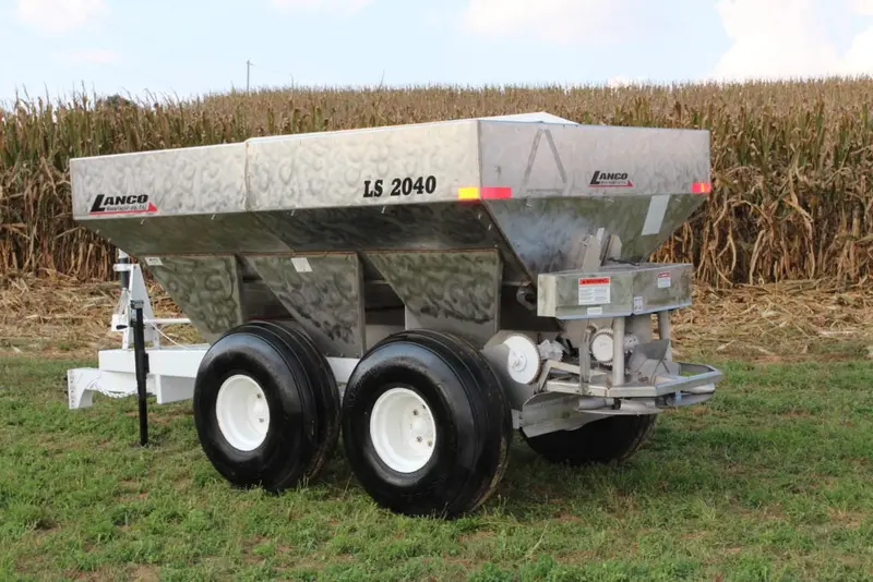 Lanco Spreaders Fertilizer Spreaders Ls-1750 & 2040 Model | Payload Capacity 7 & 8 Tons | 100-150 Hp | For Tractors 3
