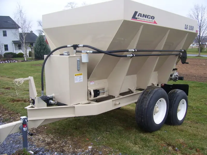 Lanco Spreaders Lime & Fertilizer Spreaders | Ls-540, 1150, 1680, 2000 & 2300 Model | Gross Weight 4.15 Tons To 14.4 Tons | 45Hp-120Hp | For Tractors 1