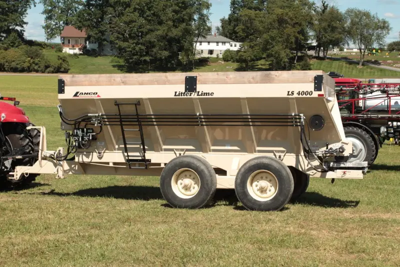 Lanco Spreaders Litter & Lime Spreaders | Ls-3550, 4000, 4440, 4880, 5330 & 5780 Model | Weight 2 To 4 Tons | Width 102" | 100-150 Hp | For Tractors 1