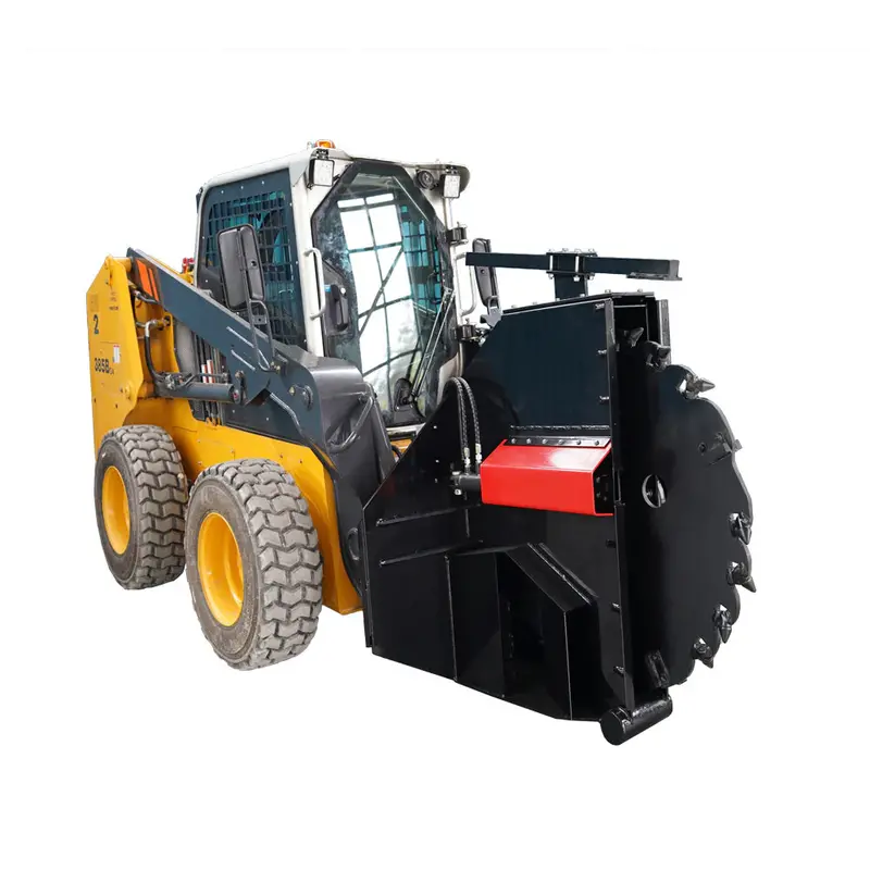 Landy Attachment Wheel Saw | Overall Width 53.5" | 15–30 Gpm | For Skid Steers 1