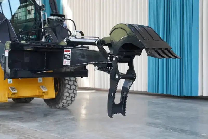 Landy Attachments Backhoe | Bucket Width 15" | 30-65 Hp | 3-22 Gpm | For Skid Steers, Atvs, Utvs & Tractors 1