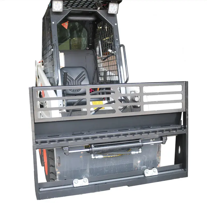 Landy Attachments Pallet Fork Frame & Clamp On Forks | Width 49" | 16 Gpm | 20-30 Hp | For Skid Steers & Tractors 1