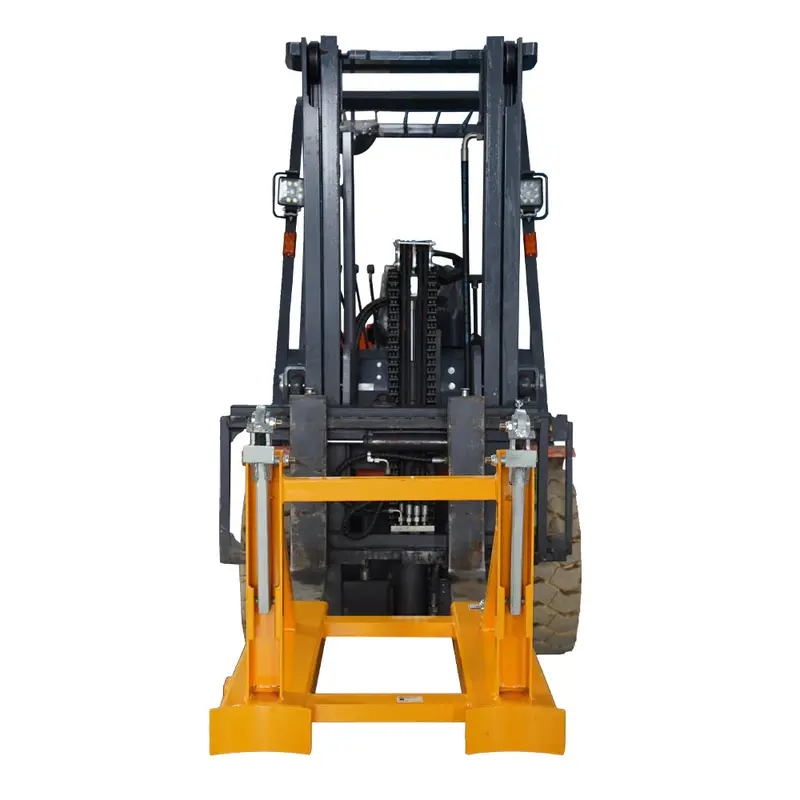 Landy Attachments Parrot Beak Double Drum Lifter | Width 40" | 8-30+ Gpm | For Forklifts 1