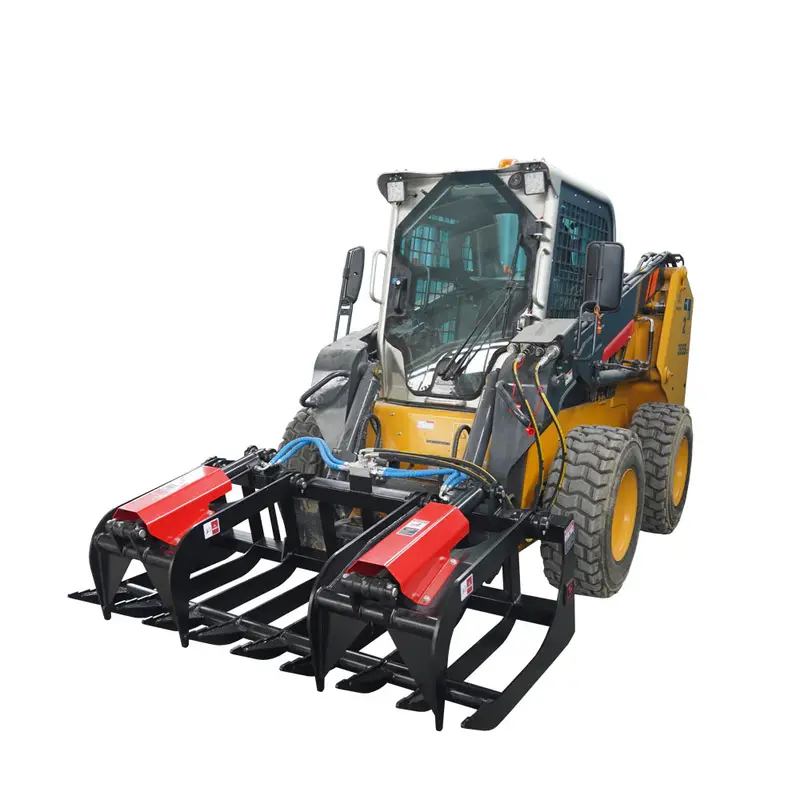 Landy Attachments Root Grapple Bucket | Width 72" | 16 Gpm | For Skid Steers 1