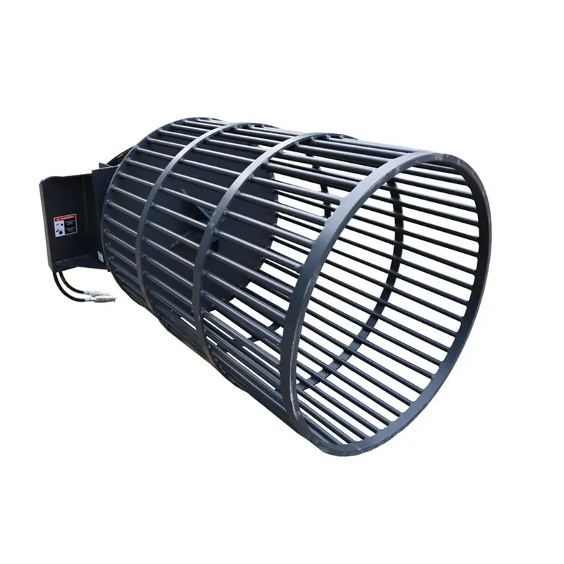 Landy Attachments Rotary Rock Picker | Diameter Drums 30" & 36" | 21-26 Gpm | For Skid Steers 1